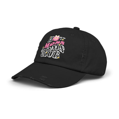 Hot mess moms club - Distressed Hat