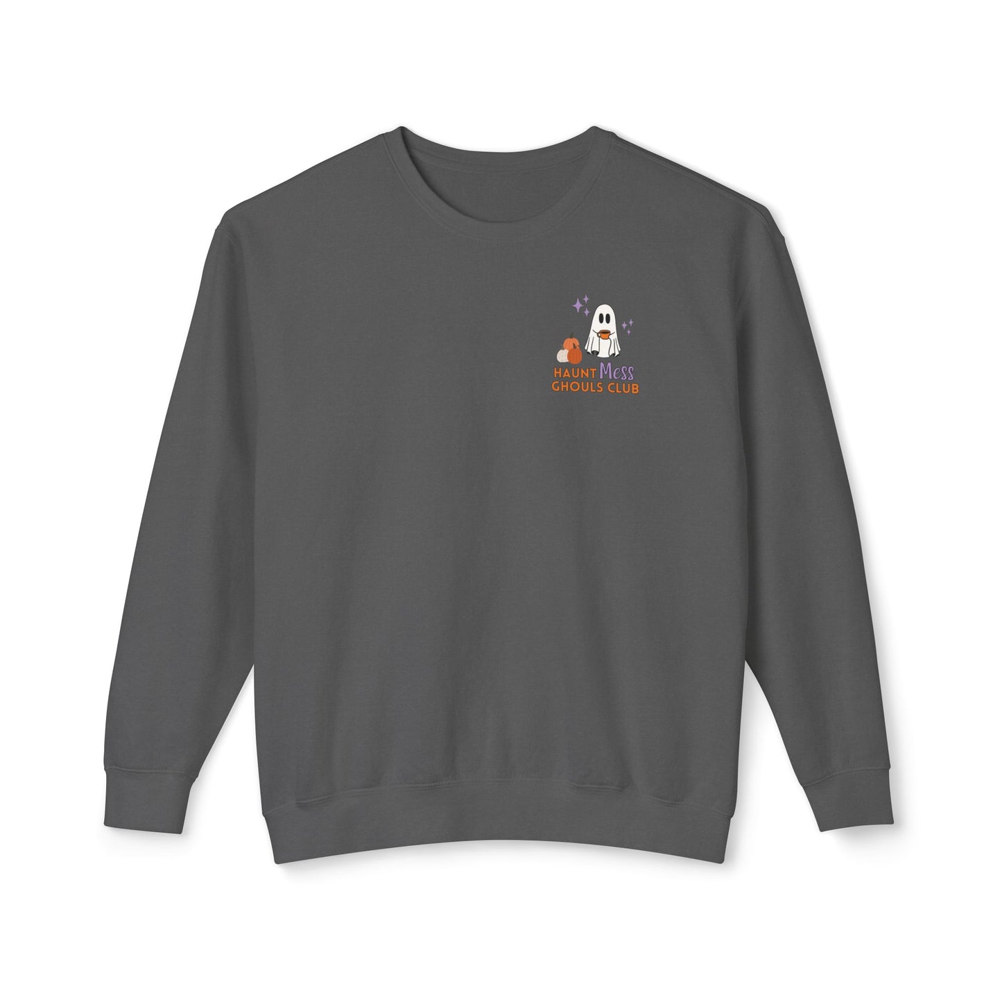 Haunt Mess - Pumpkin Patch Lightweight Crewneck Sweatshirt