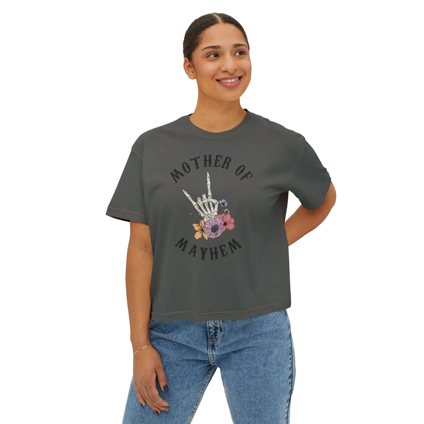 Mother of Mayhem - Women's Boxy Tee