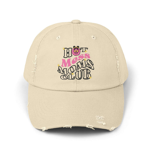 Hot mess moms club - Distressed Hat