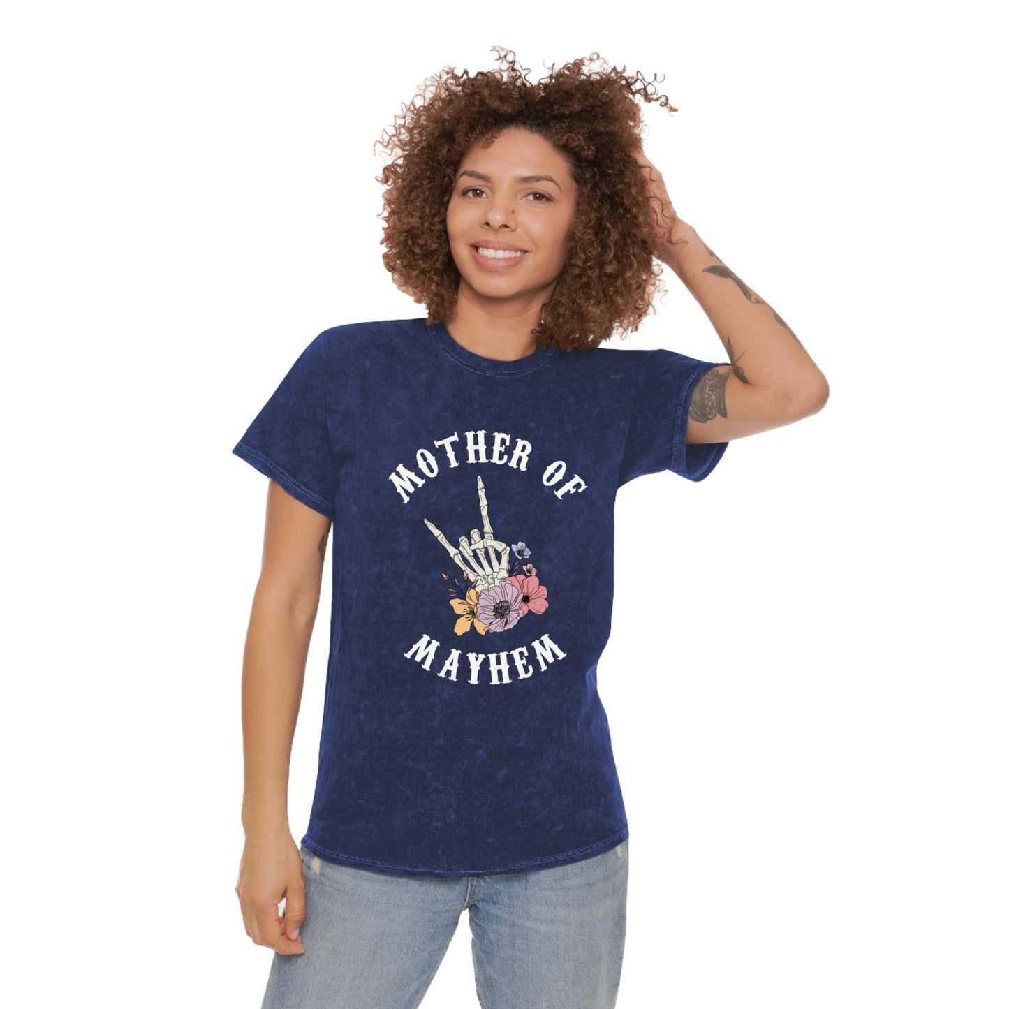 Mother of Mayhem Unisex Mineral Wash T-Shirt