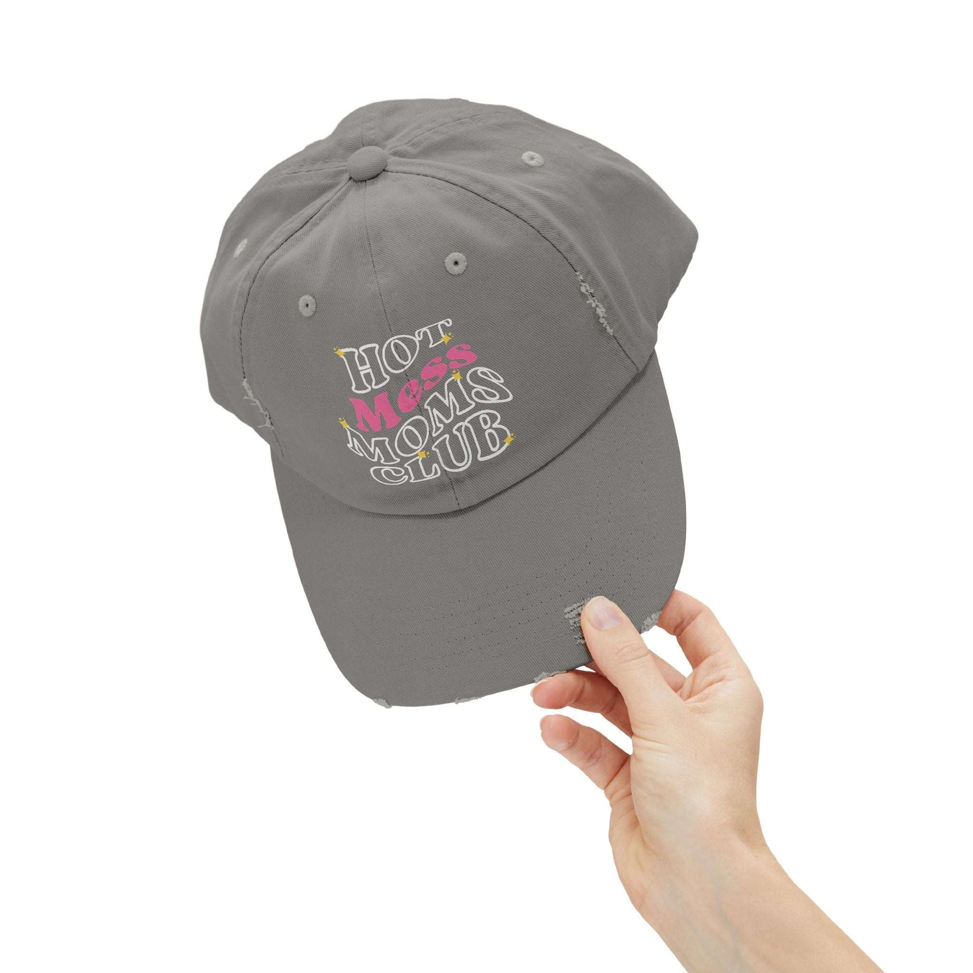 Hot Mess Moms Club - Distressed Cap