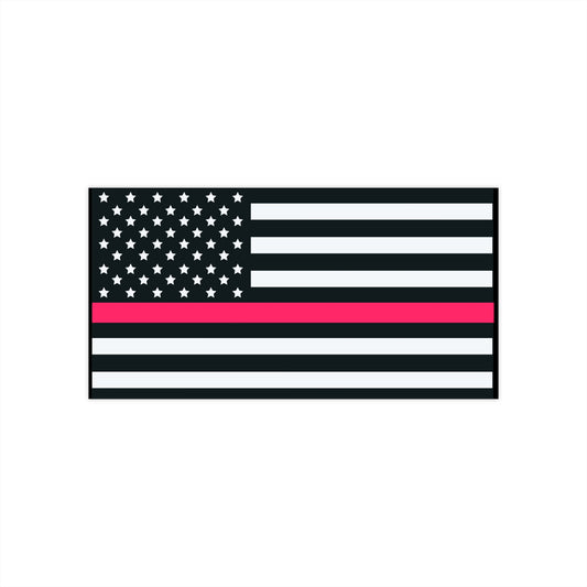 Thin Pink Line - Bumper Sticker