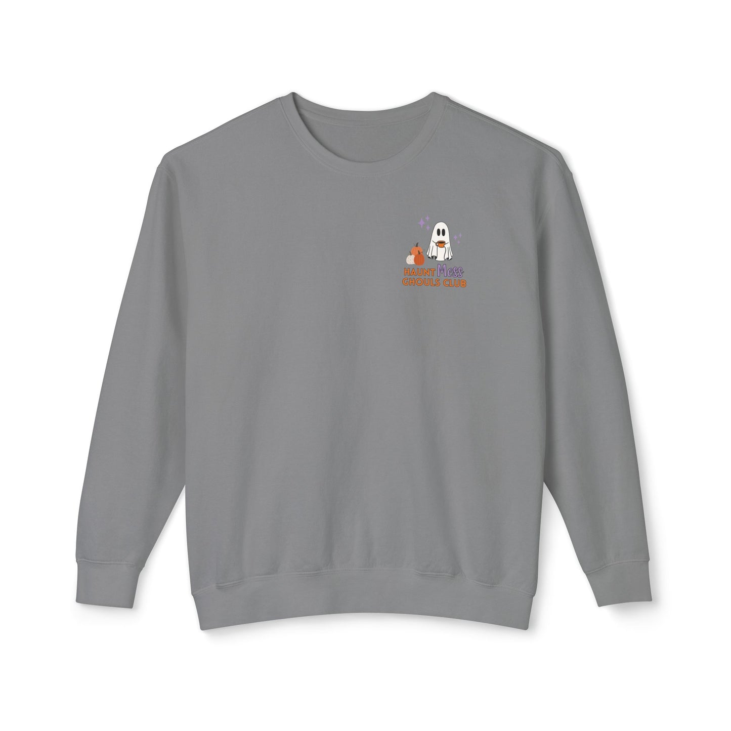 Haunt Mess - Pumpkin Patch Lightweight Crewneck Sweatshirt