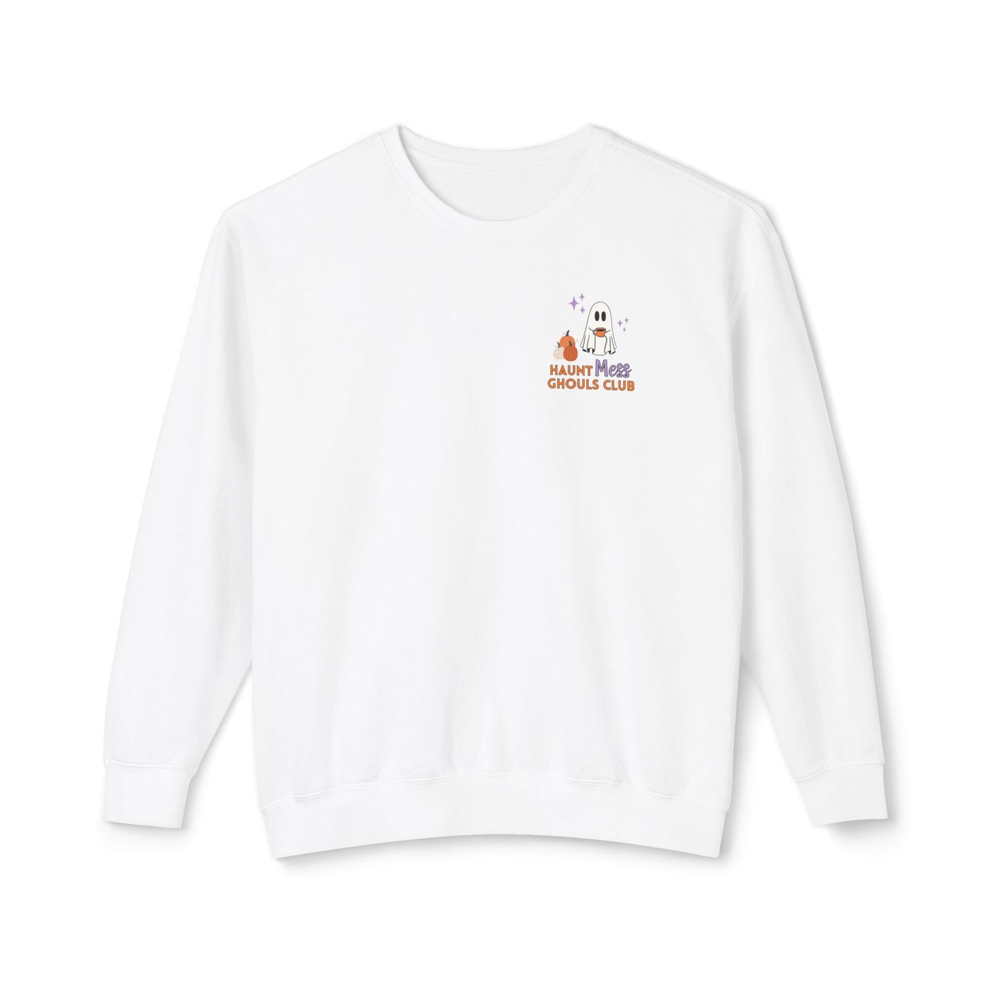 Haunt Mess - Pumpkin Patch Lightweight Crewneck Sweatshirt