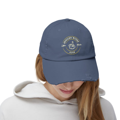 Spoiled Wives club - Distressed Hat