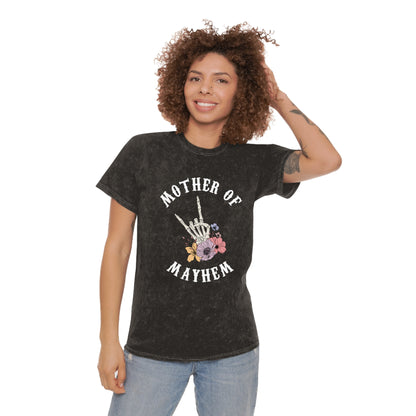 Mother of Mayhem Unisex Mineral Wash T-Shirt