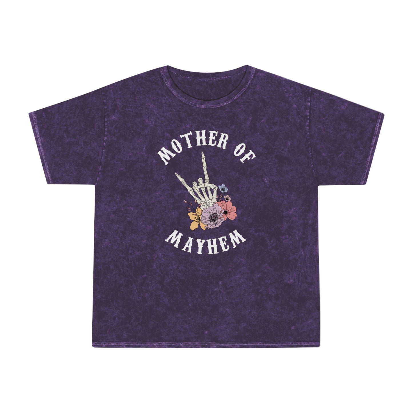 Mother of Mayhem Unisex Mineral Wash T-Shirt