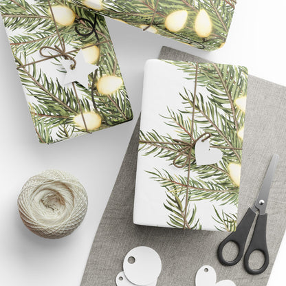 Tree Garland Wrapping Paper