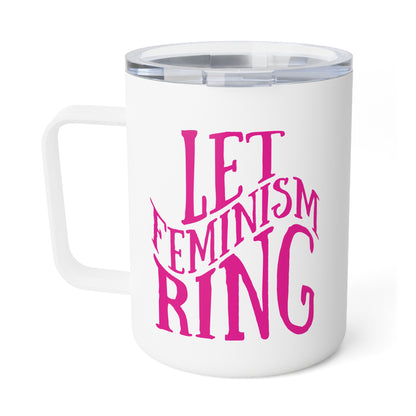 The Future is Female -  Insulated Coffee Mug, 10oz