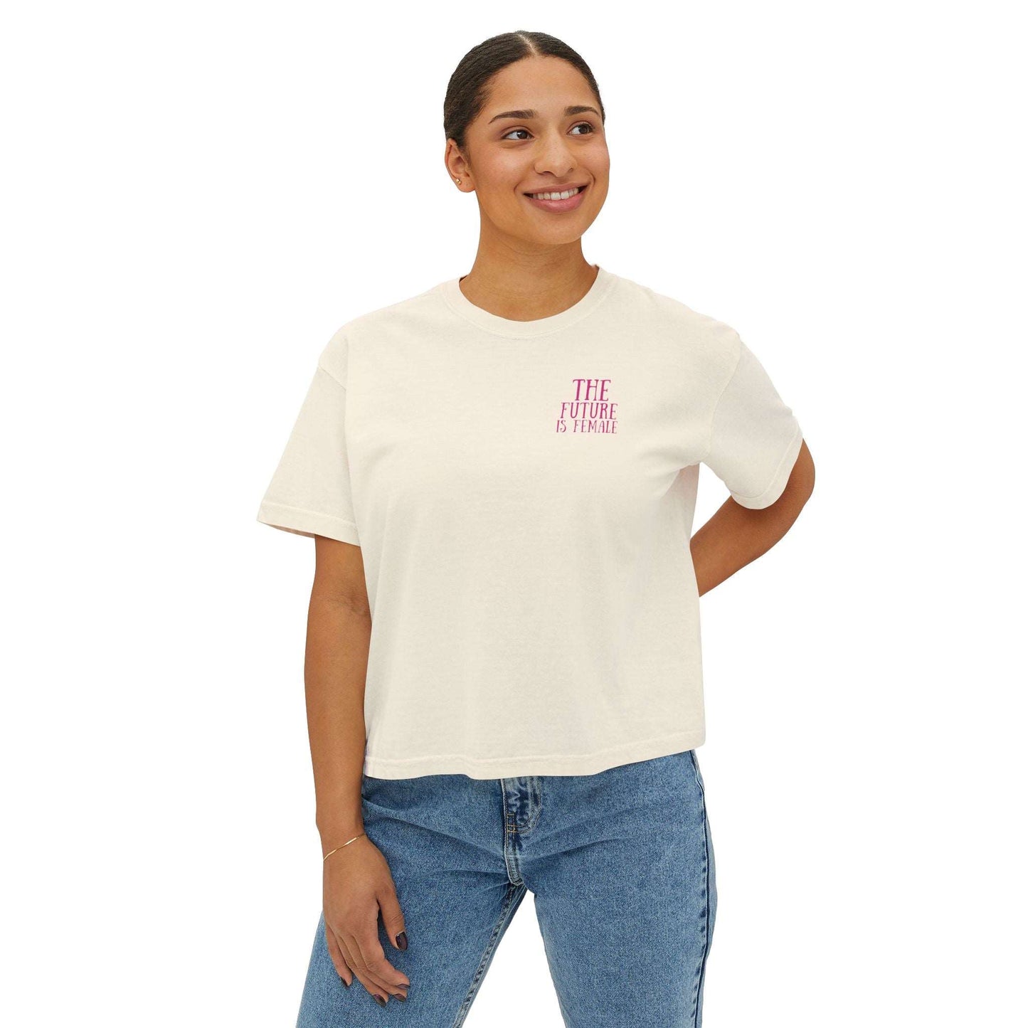 Let Feminism Ring - Women's Boxy Tee