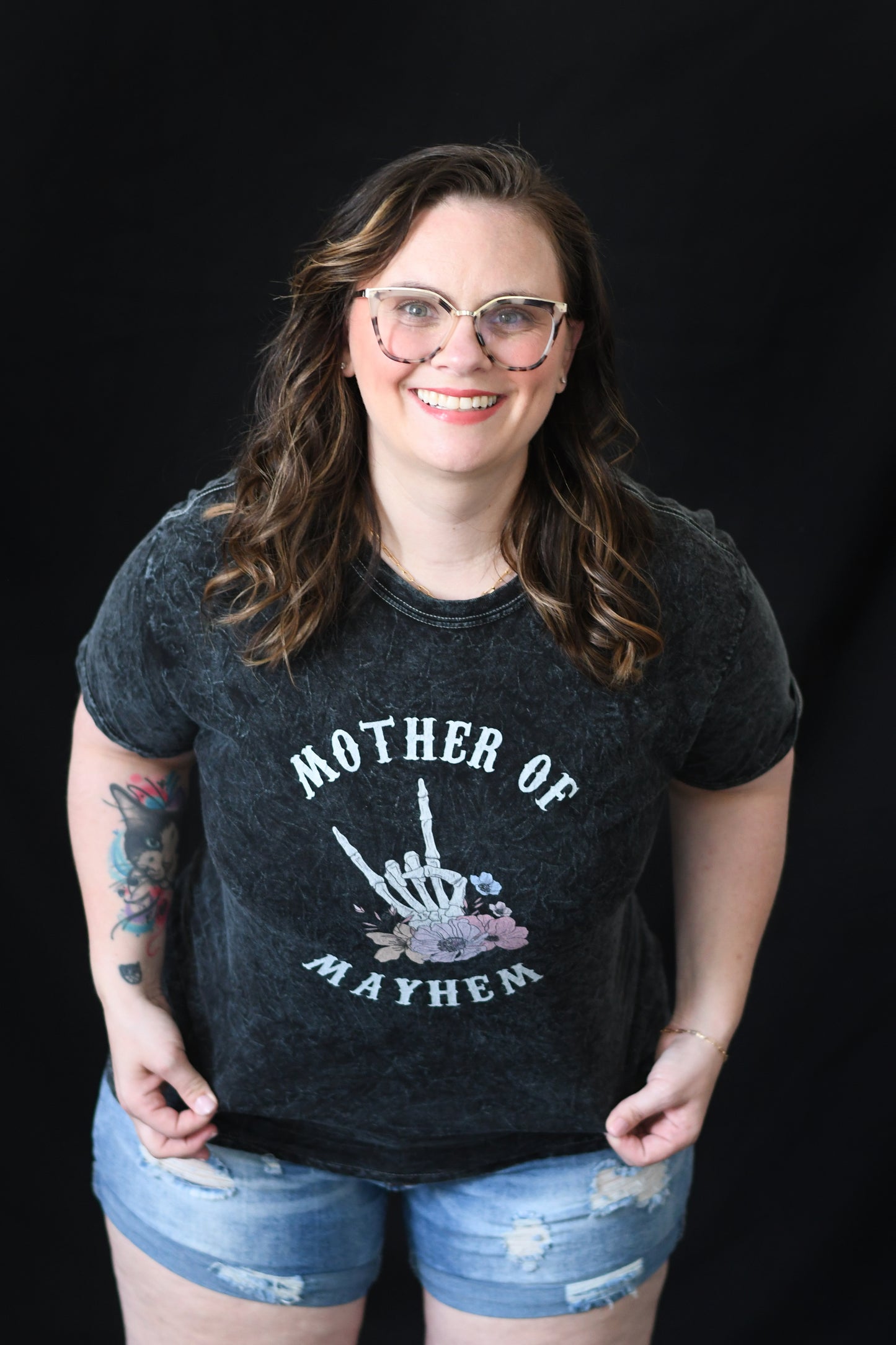 Mother of Mayhem Unisex Mineral Wash T-Shirt