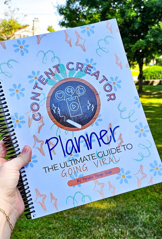 Content Creator Planner - The Ultimate Guide to Going Viral