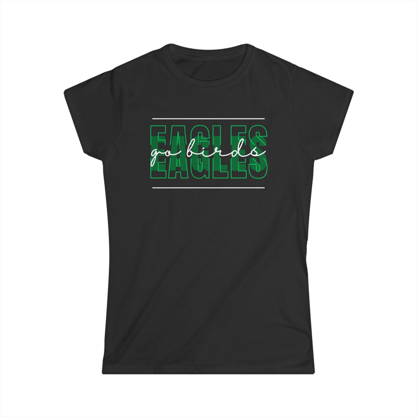 Go Birds - Women's Softstyle Tee