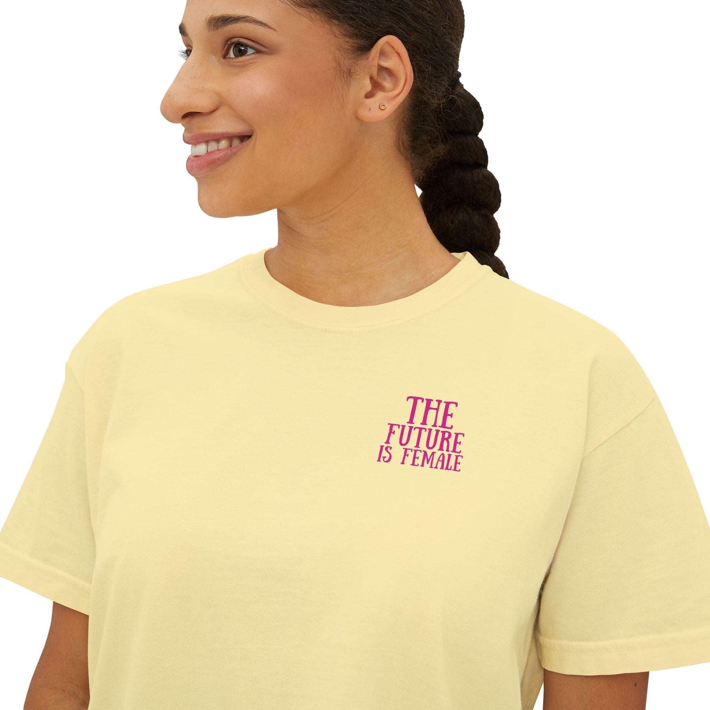 Let Feminism Ring - Women's Boxy Tee