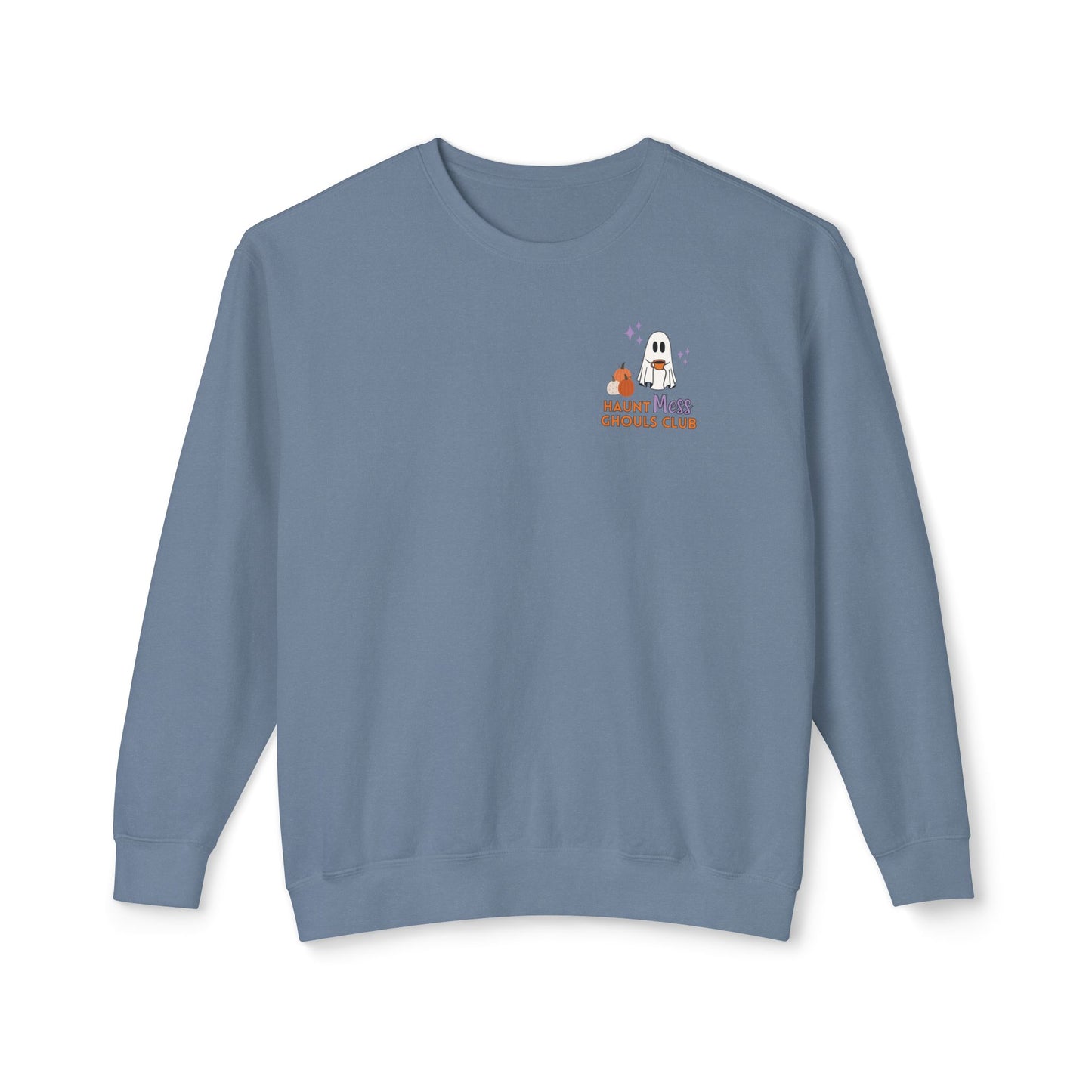 Haunt Mess - Pumpkin Patch Lightweight Crewneck Sweatshirt