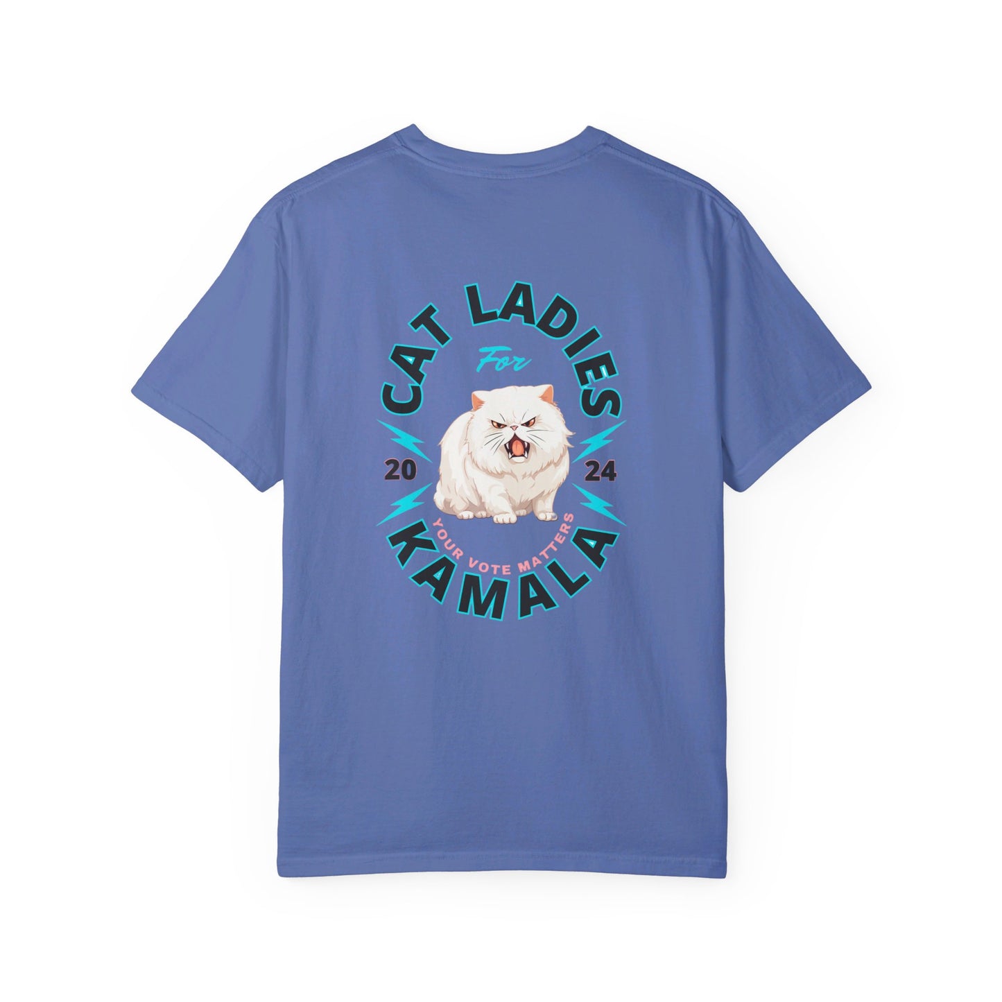 Cat Ladies for Kamala - Unisex Garment-Dyed T-Shirt