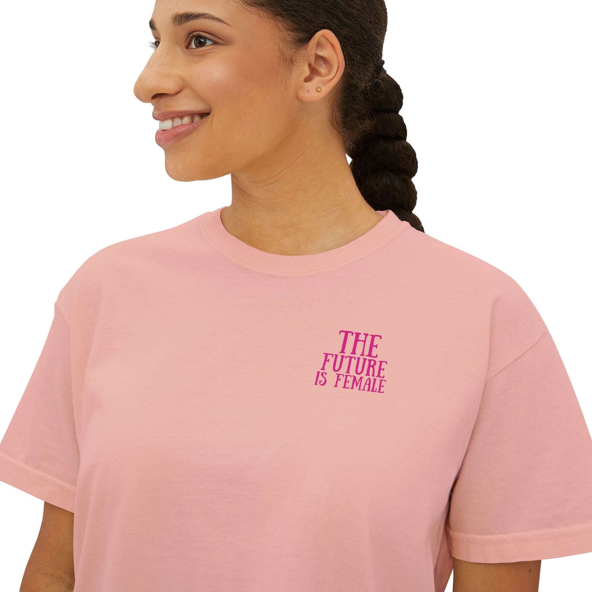 Let Feminism Ring - Women's Boxy Tee