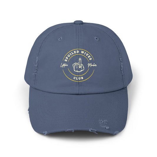 Spoiled Wives club - Distressed Hat