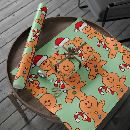 Gingerbread Friends Wrapping Paper