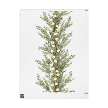 Tree Garland Wrapping Paper