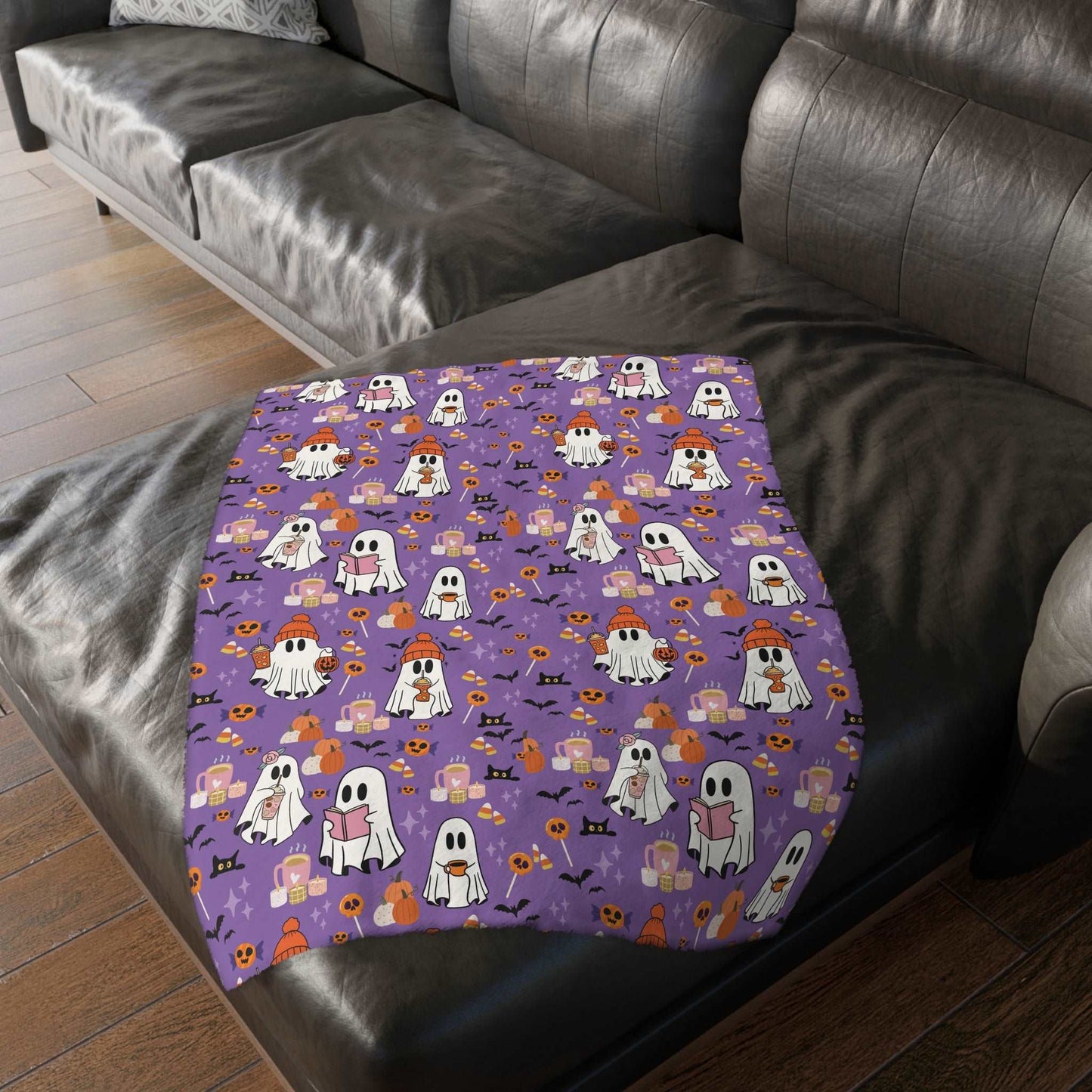 Haunt Mess Gouhls  - Velveteen Microfiber Blanket (Two-sided print)