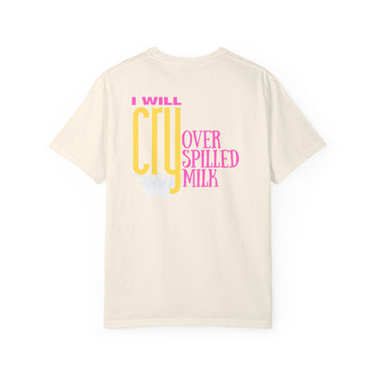 I cry over spilled milk - Faux Pocket T-Shirt