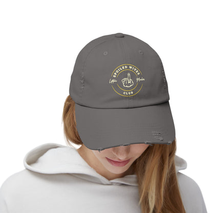 Spoiled Wives club - Distressed Hat