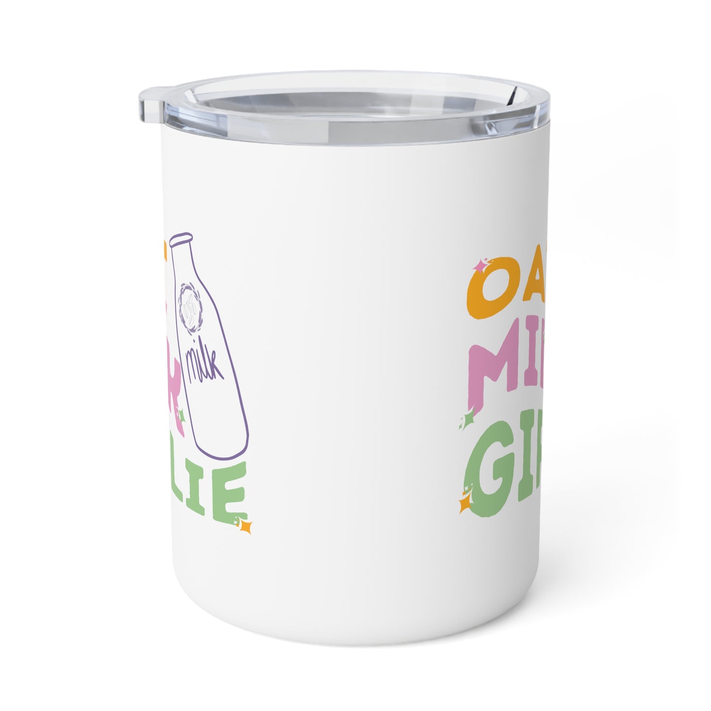 Oat Milk Girlie - Insulated Coffee Mug, 10oz