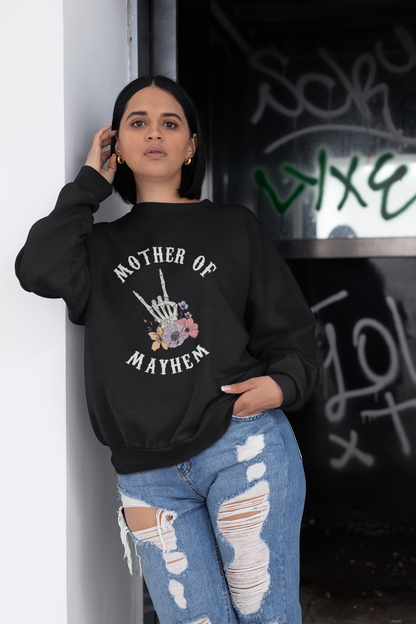 Mother of Mayhem Unisex Heavy Blend™ Crewneck Sweatshirt