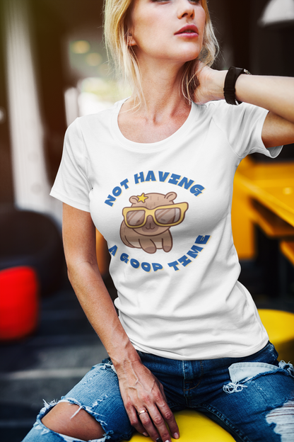 Sassy Cappy - Not having a Good Time - Unisex Garment-Dyed T-Shirt